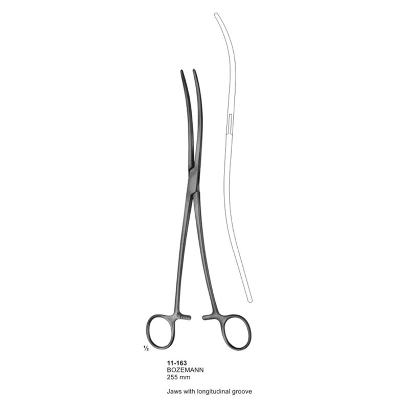 6-4-1.jpg Uterine Dressing Forceps - Image 1